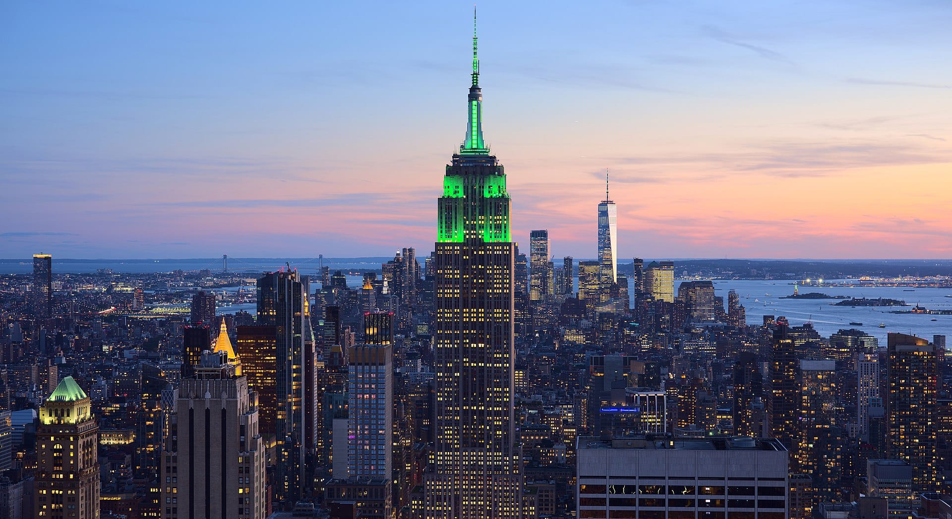 New York City. The Big Apple is a must-visit for any traveler to the United States. With its iconic landmarks like the Statue of Liberty, Times Square, and the Empire State Building, there's something for everyone in New York City.